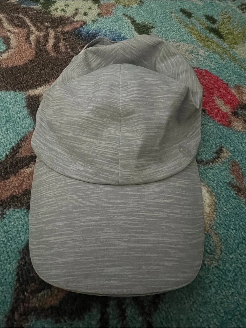 lululemon athletica Heathered Light Gray Performance Hat
